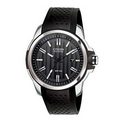 Citizen Men's AR Drive Black Leather Strap Eco-Drive Watch